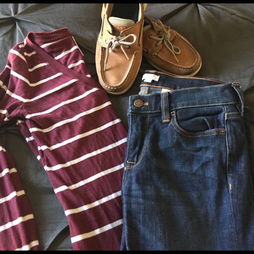NWOT J. Crew Dark Wash Jeans